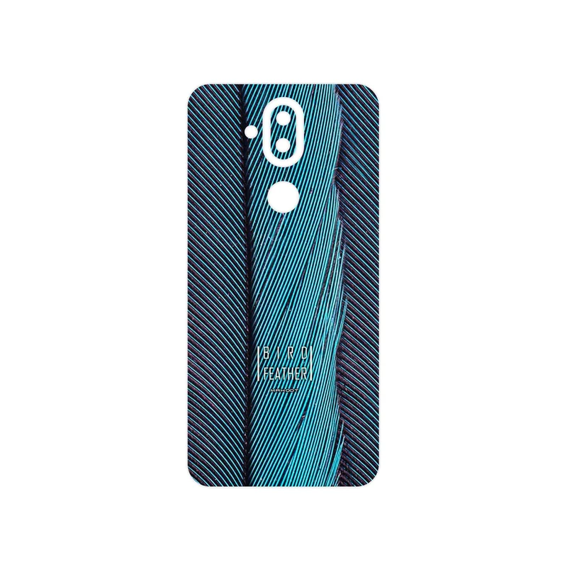 برچسب پوششی ماهوت مدل Turquoise feathers مناسب برای گوشی موبایل نوکیا 8.1