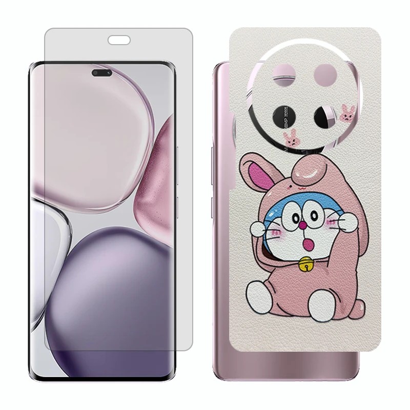 محافظ صفحه نمایش شفاف گلس مدل Together مناسب برای گوشی موبایل آنر X9c به همراه برچسب پوششی