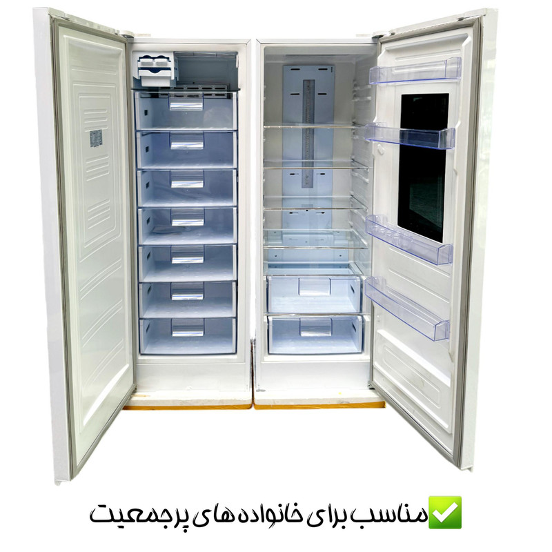 یخچال و فریزر 44 فوت دوقلو نسکو مدل 2069