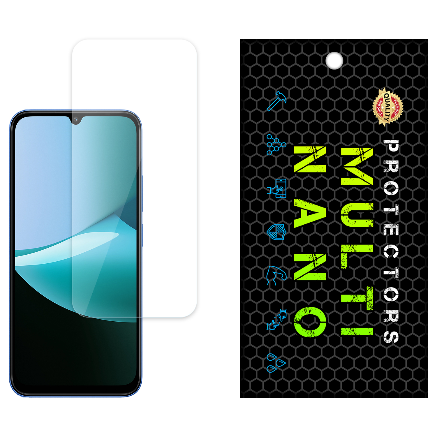محافظ صفحه نمایش شفاف مولتی نانو مدل X-S1N مناسب برای گوشی موبایل شیائومی Redmi 15C 4G