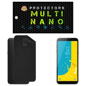 Multi Nano X-SFL Screen Protector For Samsung Galaxy J6 with back skin