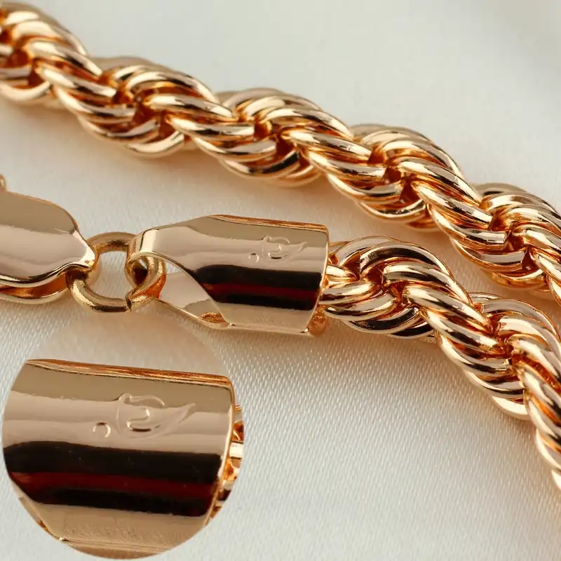 زنجیر زنانه ژوپینگ مدل طنابی ضخیم کد TCH-42