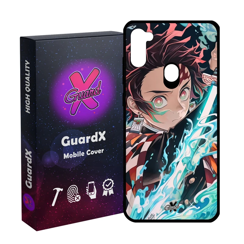 کاور گارد ایکس طرح Demon Slayer Anime مدل Glass10589 مناسب برای گوشی موبایل سامسونگ Galaxy A11/M11