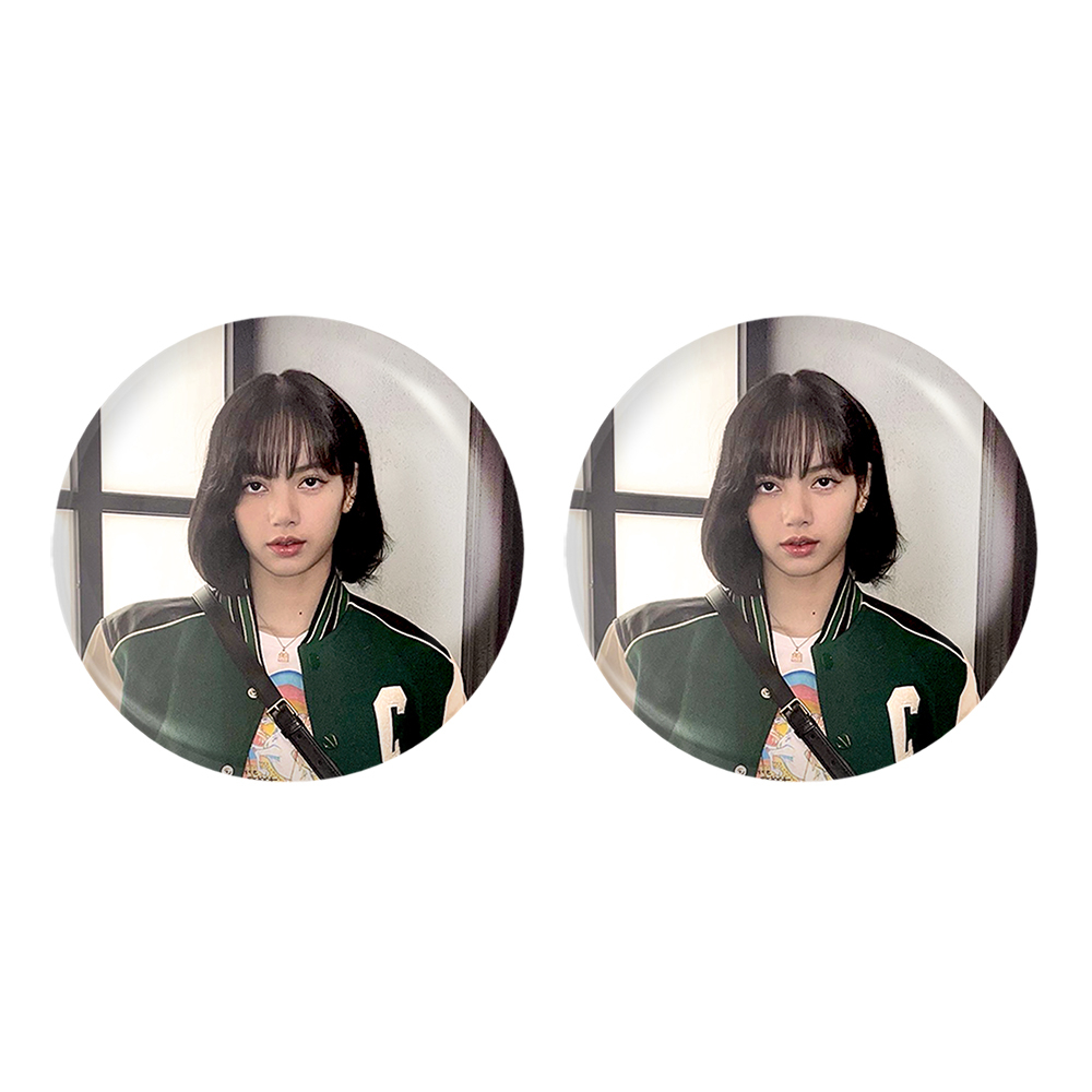 پیکسل خندالو مدل لیسا بلک پینک کد 14349 به همراه مگنت