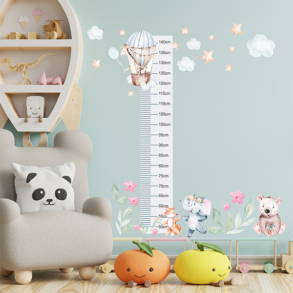 استیکر اندازه گیری قد کودک راتیانا مدل گردش شاد