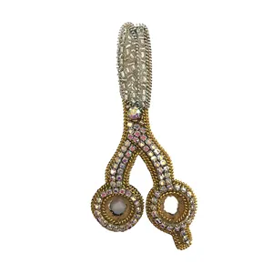 سنجاق سینه زنانه مدل قیچی کد 773