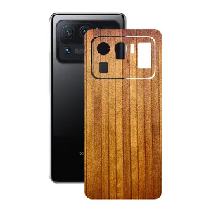 Remax cover sticker Leth model wood design suitable for Xiaomi Mi 11 Ultra mobile phone