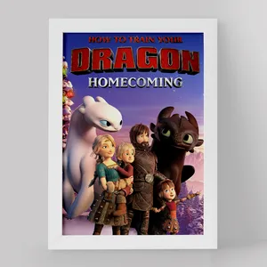 تابلو خندالو مدل اژدها سواران کد 13749