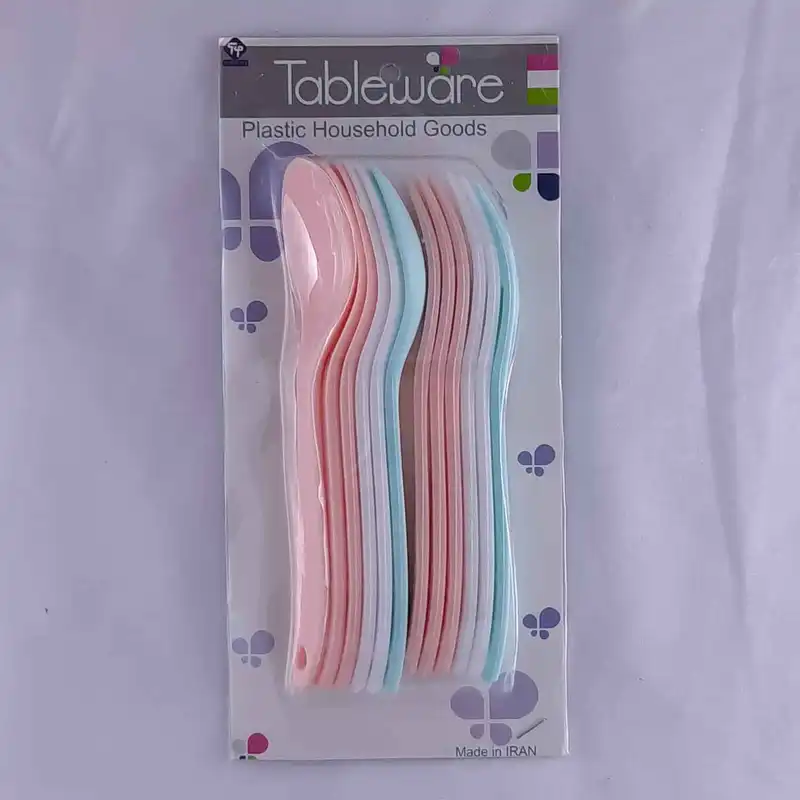 ست قاشق و چنگال کودک کد GH2 مجموعه 12 عددی