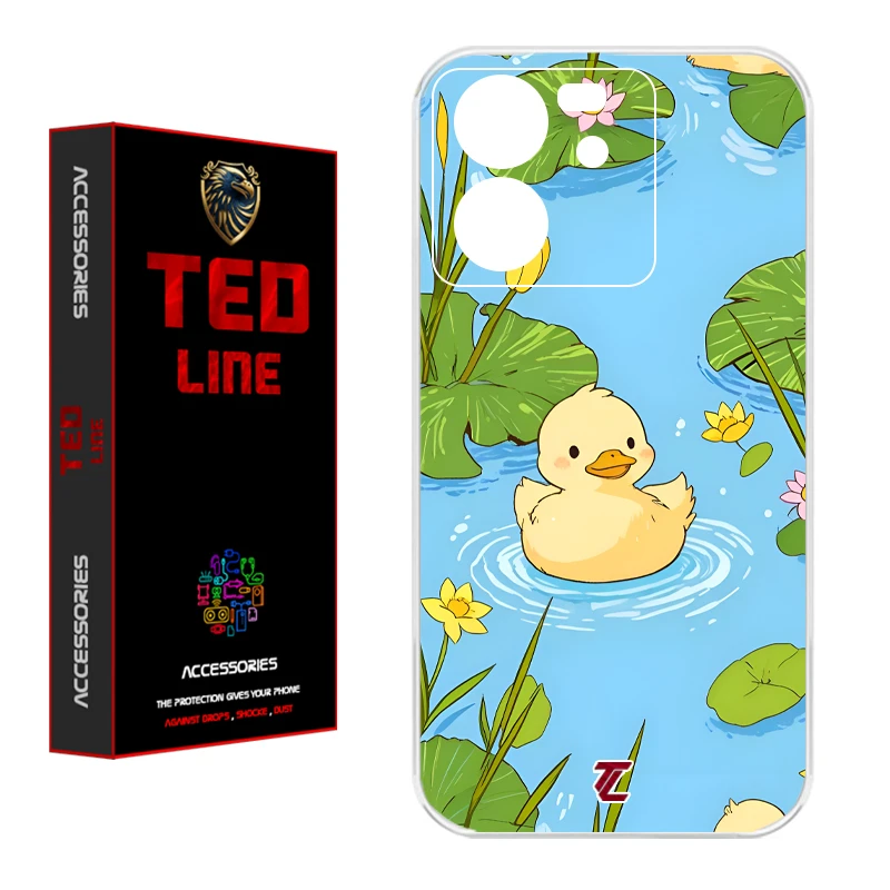 کاور تدلاین طرح اردک کد 1183 مناسب برای گوشی موبایل شیائومی Mi 13T / 13T Pro