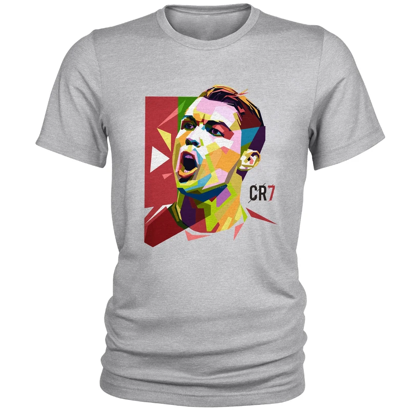 تیشرت آستین کوتاه مردانه مدل رونالدو S17