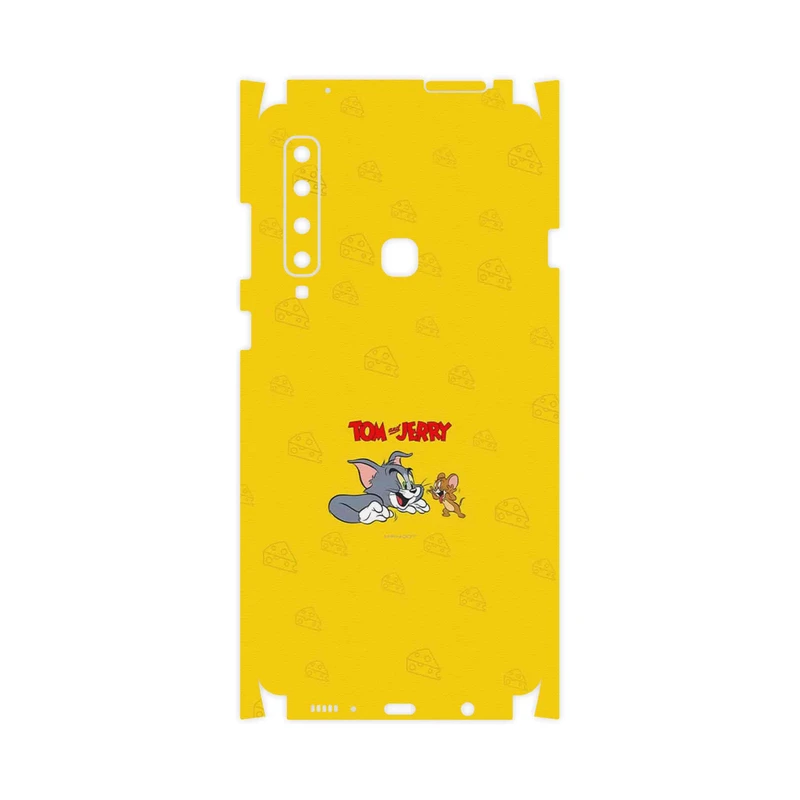 برچسب پوششی ماهوت مدل Tom and Jerry-FullSkin مناسب برای گوشی موبایل سامسونگ Galaxy A9 2018