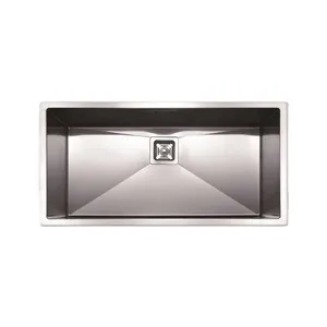 سینک ظرفشویی استیل توکار یک لگنه توربولاین مدل 80