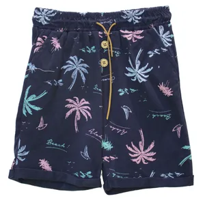 شلوارک بچگانه مدل  Palm Tie-Dye Shorts Nav 101003002