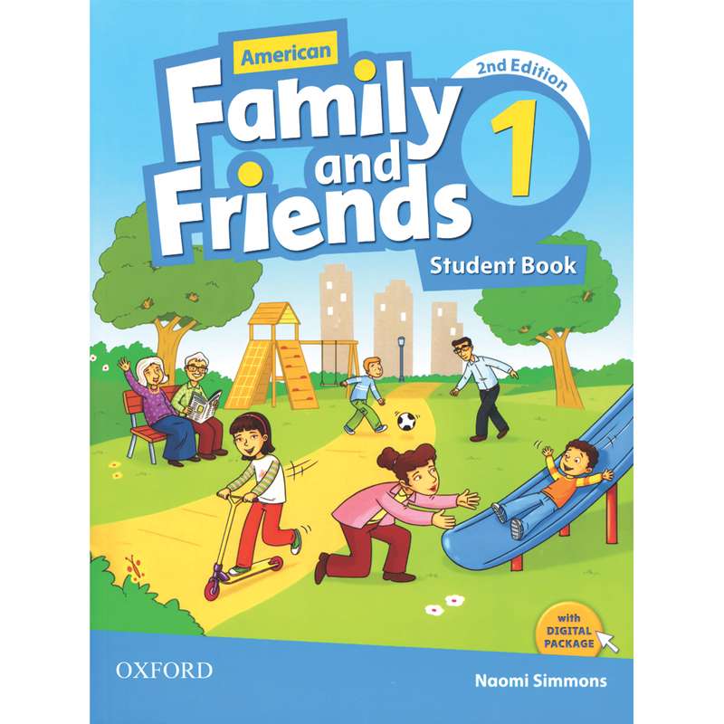 کتاب American Family And Friends 1 اثر Naomi Simmons انتشارات Oxford کتاب American Family And Friends 1 اثر Naomi Simmons انتشارات Oxford