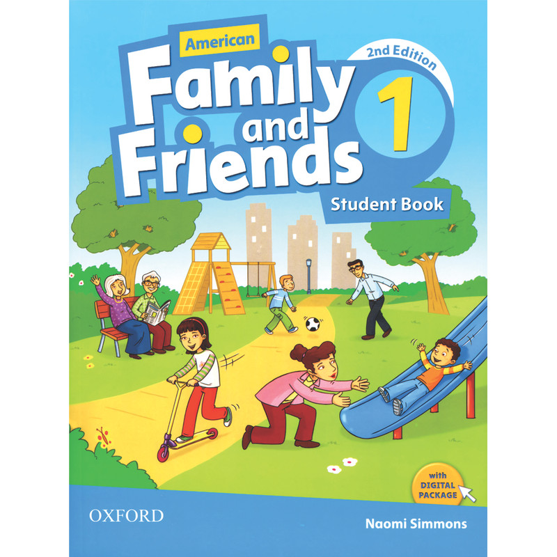کتاب American Family And Friends 1 اثر Naomi Simmons انتشارات Oxford کتاب American Family And Friends 1 اثر Naomi Simmons انتشارات Oxford
