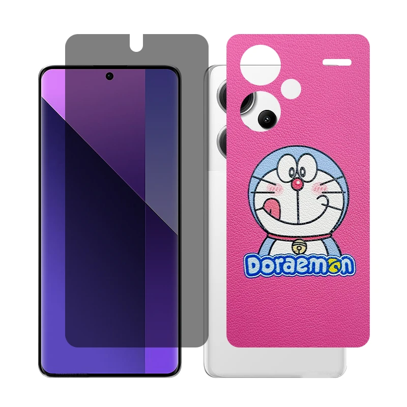 محافظ صفحه نمایش حریم شخصی گلس مدل Together مناسب برای گوشی موبایل شیائومی Redmi Note 13 Pro Plus به همراه برچسب پوششی پشت گوشی