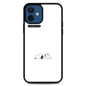 AKAM AMC-WA12M-SNOOPY-18 Cover For Apple iPhone 12 Mini