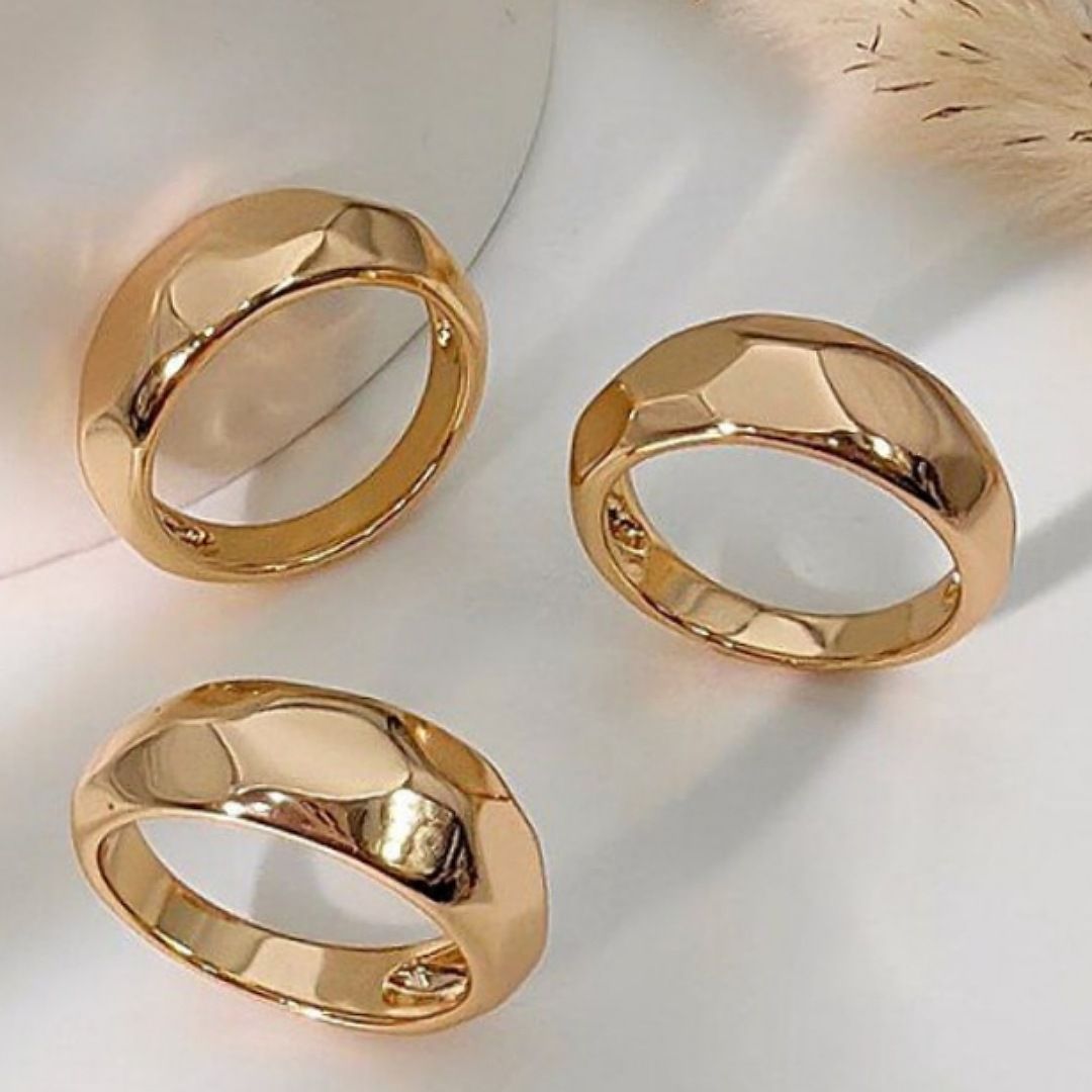 انگشتر زنانه ژوپینگ مدل آینه ای XP 025 -  - 6