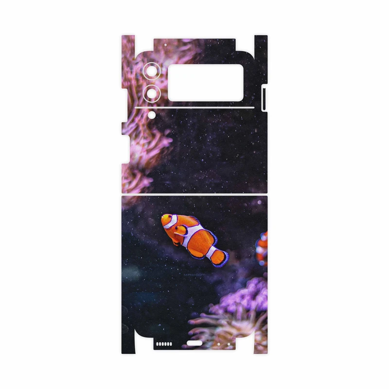 برچسب پوششی ماهوت مدل Clownfish-FullSkin مناسب برای گوشی موبایل سامسونگ Galaxy Z Flip3 5G