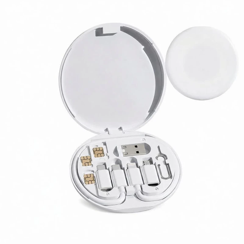 مجموعه لوازم جانبی موبایل مدل Multi-Functional 6-in-1 USB Charging Cable
