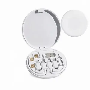 6 in 1 USB Adapter Box Multifunction Usb Charging Adapter Data Cable Kit Travel Adapter Kit for Traveling