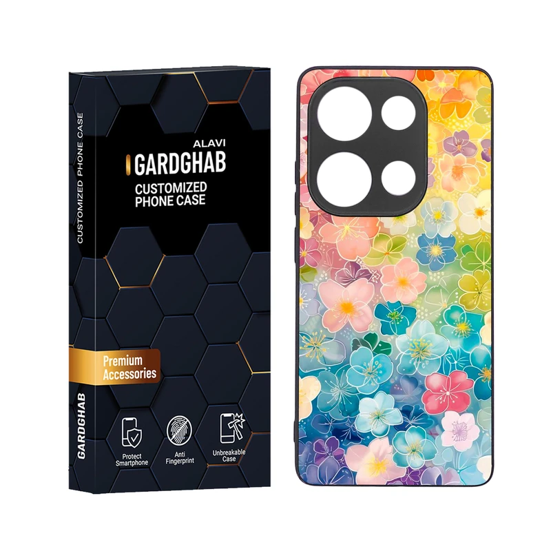 کاور گارد قاب علوی مدل دور ژله ای مناسب برای گوشی موبایل شیائومی Redmi Note 13 Pro 4G