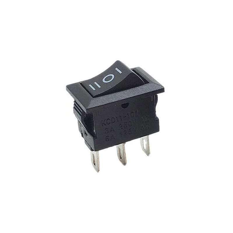 کلید راکر مدل 3 پایه کد KCD11 کلید راکر مدل 3 پایه کد KCD11