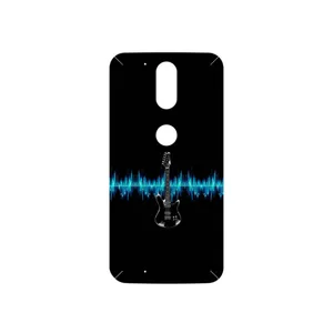 MAHOOT Electric Guitar Cover Sticker for Motorola Moto G4