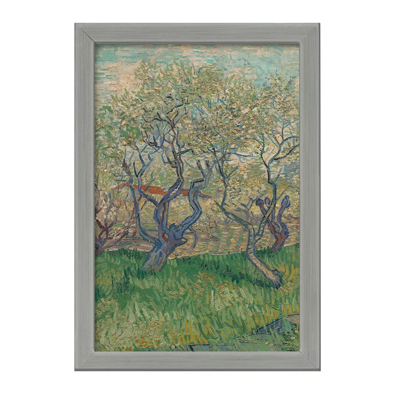 تابلو خندالو طرح باغ های در حال شکوفه دادن ونسان ونگوگ (Van Gogh) کد 36793