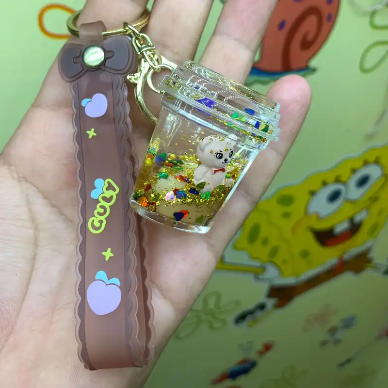 جاکلیدی مدل آکواریومی طرح ماگ قلبی LOVE