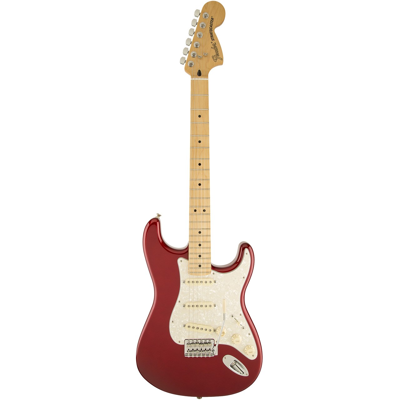 گیتار الکتریک فندر مدل Deluxe Roadhouse Stratocaster Candy Apple Red