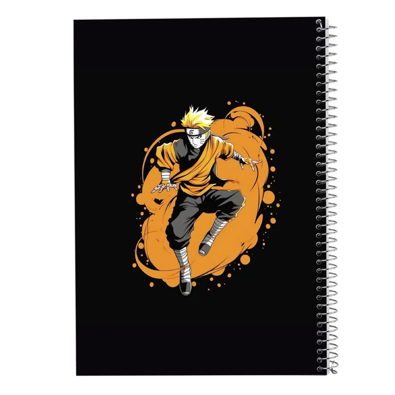 دفتر ژورنال نویسی 50 برگ مدوپد مدل نقطه ای طرح نارتو narto کد DF10586