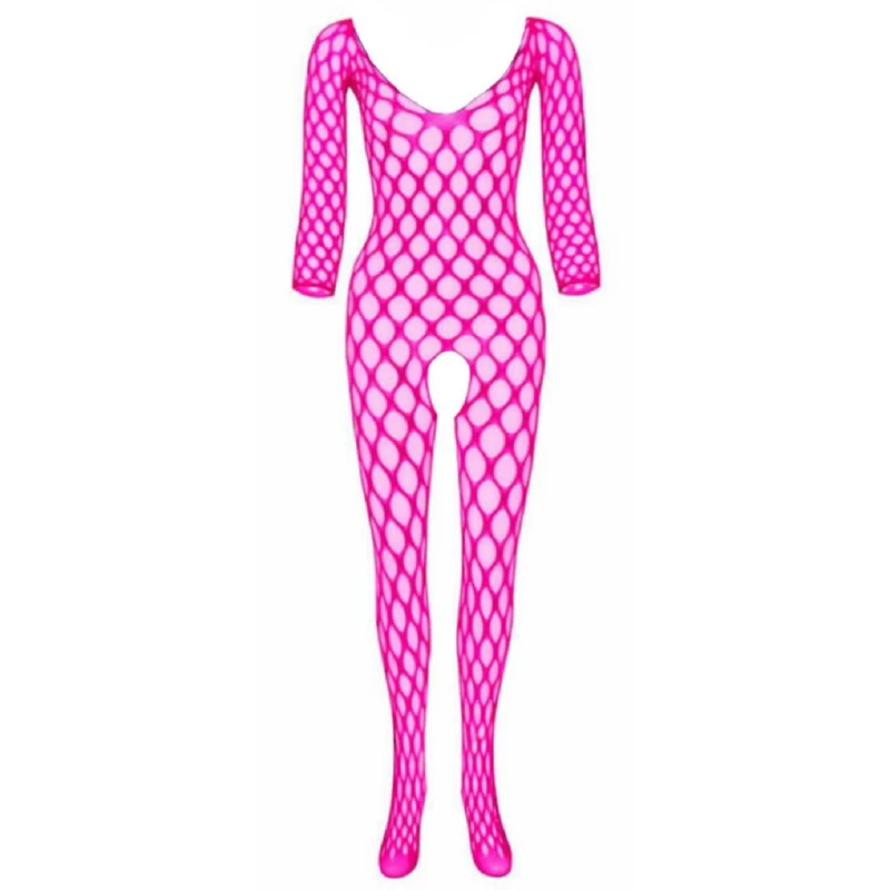 لباس خواب زنانه مدل لانه زنبوری فاق باز 