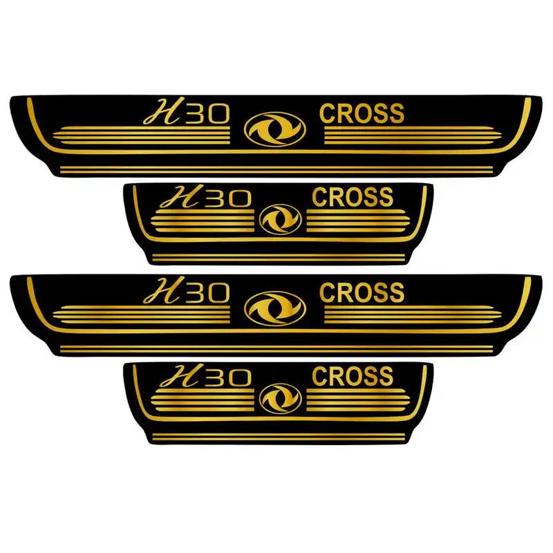 برچسب بدنه خودرو اسپرت غدیر مدل CH GO YA59 A90مناسب برای H30 کراس بسته 4 عددی