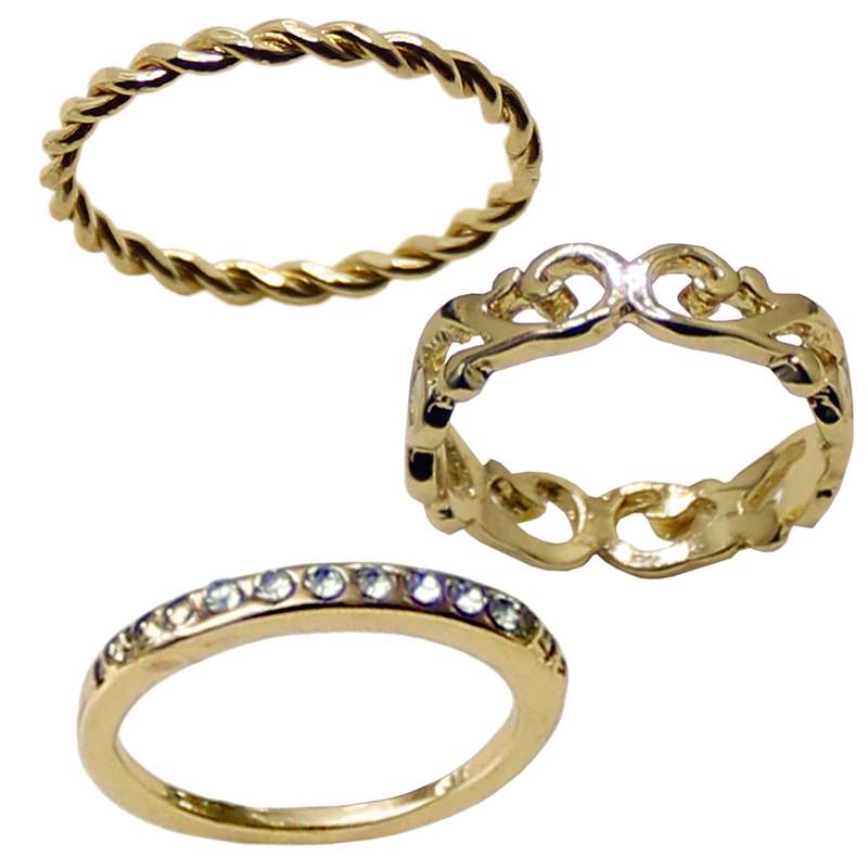 بند انگشتی زنانه کد RKH_1368 مجموعه 2 عددی