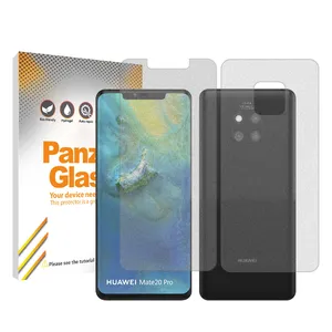 Panzer Glass Resistant model matte screen protector suitable for Huawei Mate 20 Pro mobile phone along with the back protector