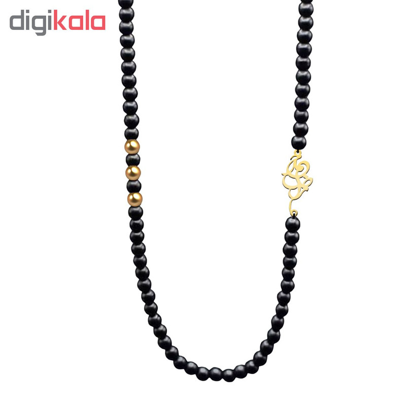 گردنبند نقره مردانه ترمه 1 طرح احمدرضا کد M132