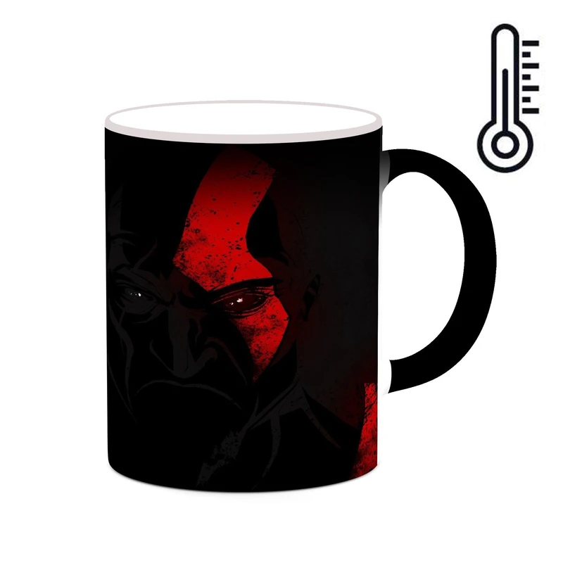 ماگ حرارتی کاکتی طرح گاد آف وار God Of War مدل mgh40952