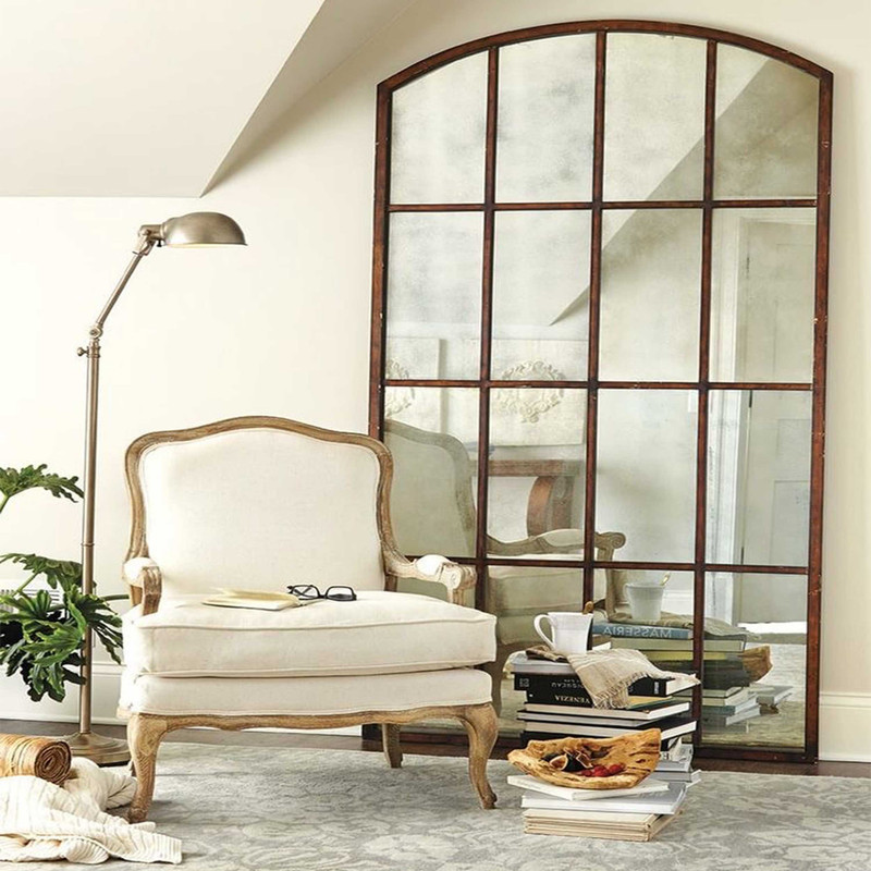 آینه مدل قدی چوبی طرح آدرینا کد w-180