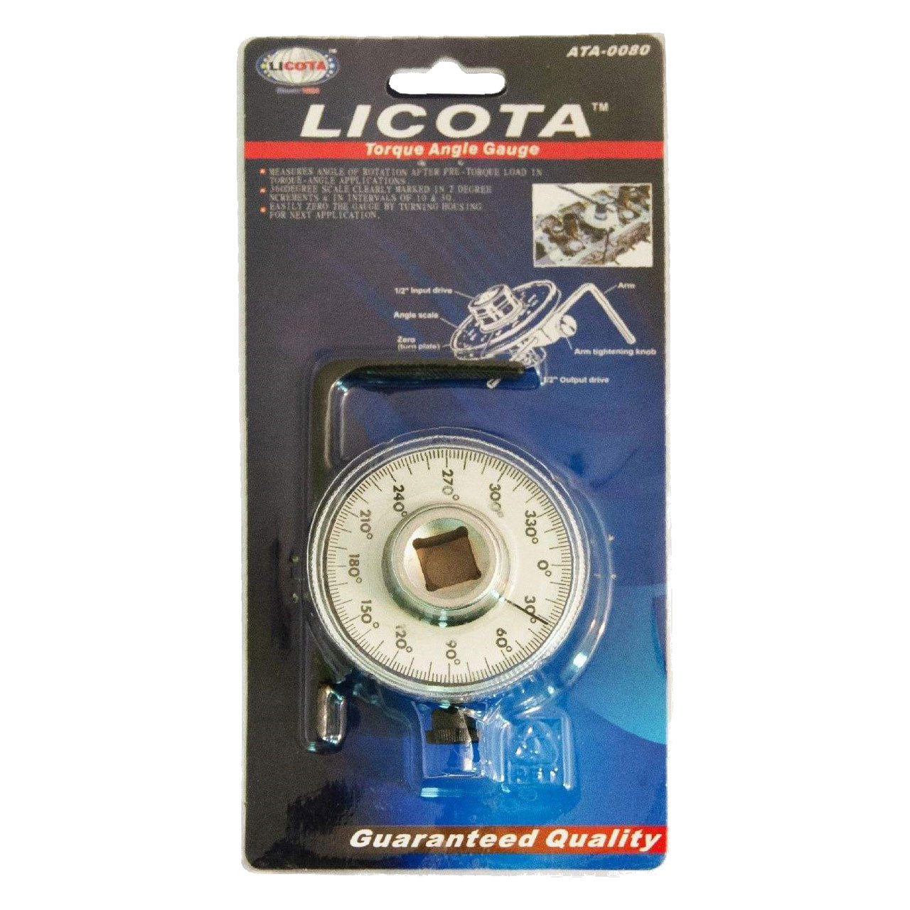 زاویه سنج لیکوتا مدل ATA-0080 زاویه سنج لیکوتا مدل ATA-0080