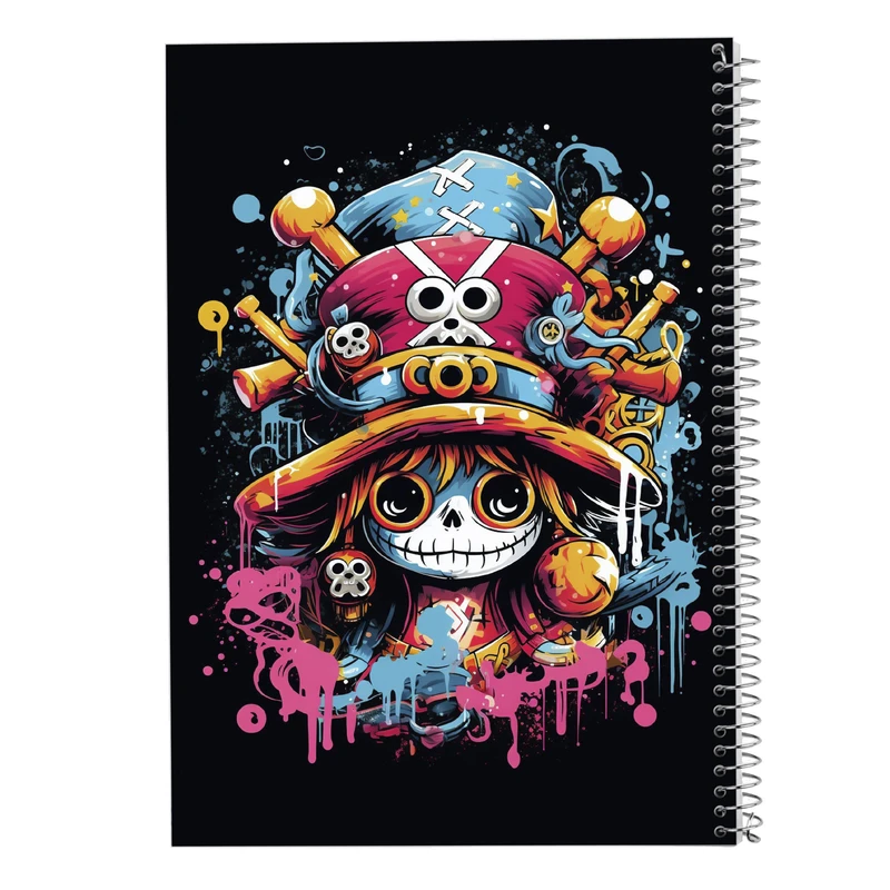 دفتر مشق 100 برگ مدوپد مدل وان پیس One Piece کد DF11624