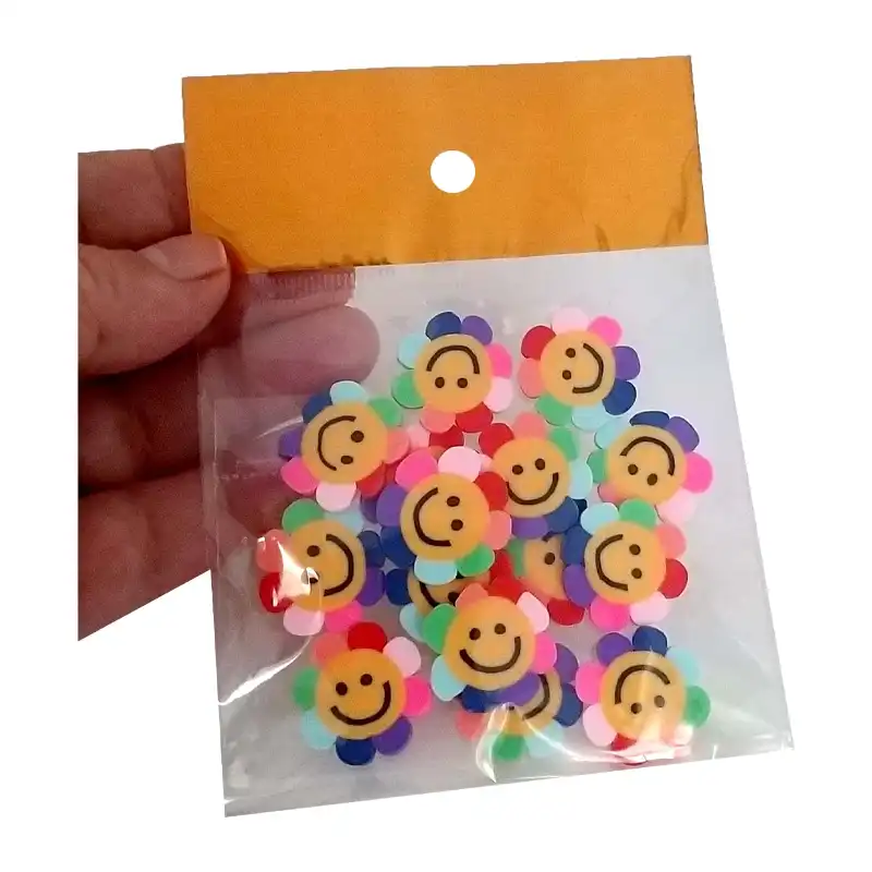 فیمو مدل گل لبخند کد FG10 بسته 15 عددی