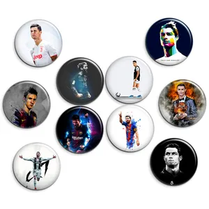 پیکسل پرمانه طرح رونالدو و مسی کد pmg.232 مجموعه 10 عددی 