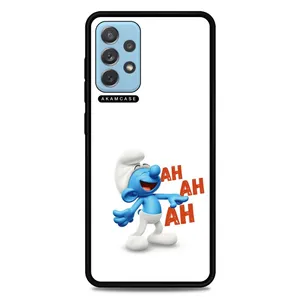 AKAM AMC-WSGA72-SMURFS-5  Cover For Samsung Galaxy A72
