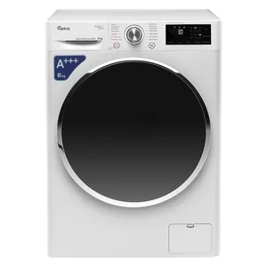 ماشین لباسشویی جی پلاس مدل GWM-P880W ظرفیت 8 کیلوگرم