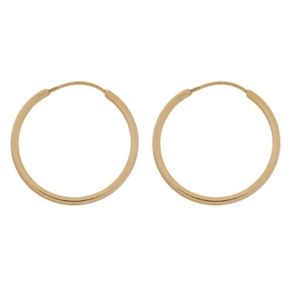 گوشواره طلا 18 عیار زنانه دوست خوب مدل dk455-1 -  - 1