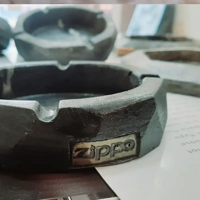 زیرسیگاری مدل سنگی بسته دو عددی