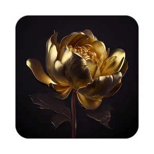 زیر لیوانی کاکتی طرح گل مدل mp16718