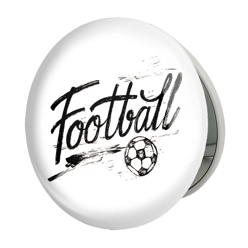 آینه جیبی خندالو طرح فوتبال Football مدل تاشو کد 25966 
